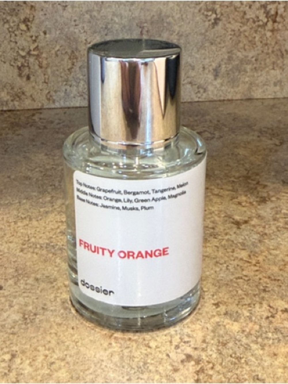 Dossier Fruity Orange EDP Happy